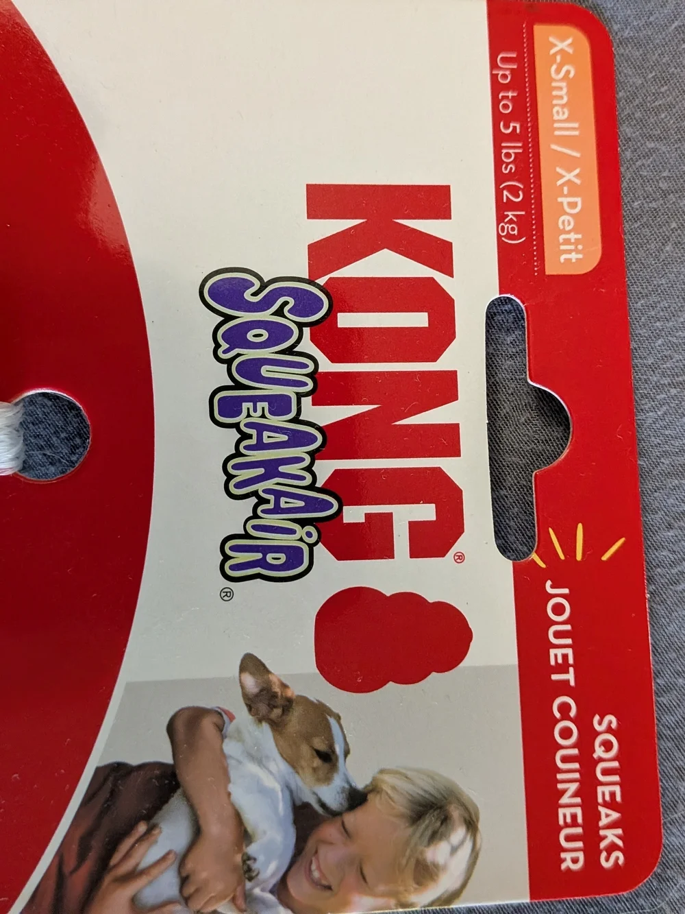 Kong squeakair kids
